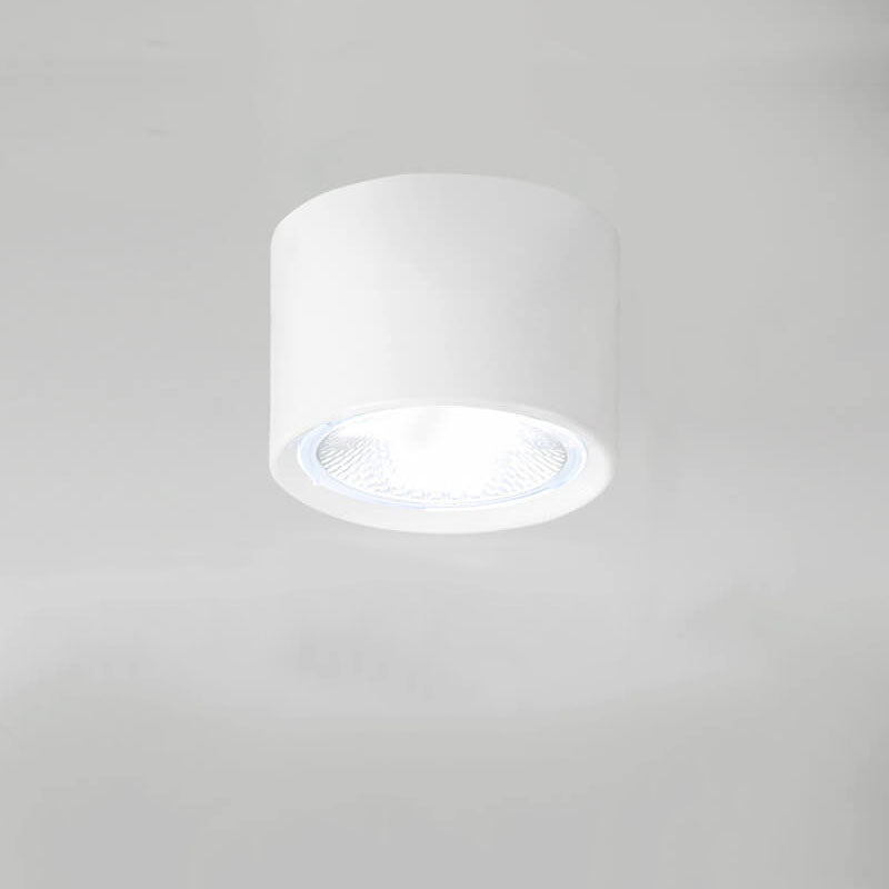 Low-Profile LED Ceiling Light 4.7 in Round Fixture 12W Contemporary Overhead Lighting for Bedrooms Hallways Home & Office Compact Surface-Mo