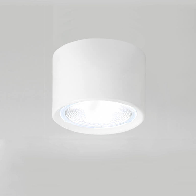 Low-Profile LED Ceiling Light 4.7 in Round Fixture 12W Contemporary Overhead Lighting for Bedrooms Hallways Home & Office Compact Surface-Mo