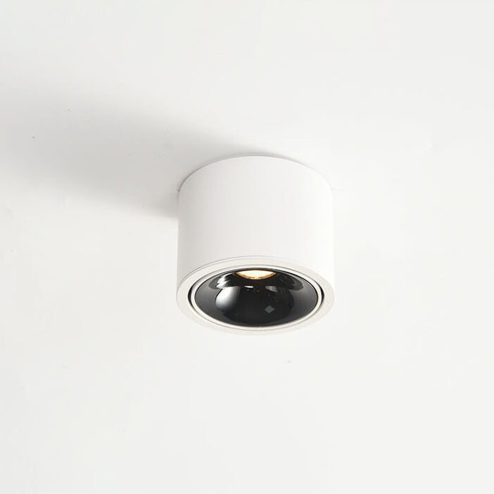 Swivel-Head LED Ceiling Spotlight in Aluminum Housing with Flush-Mount Design for Bedrooms, Kitchens & Hallways