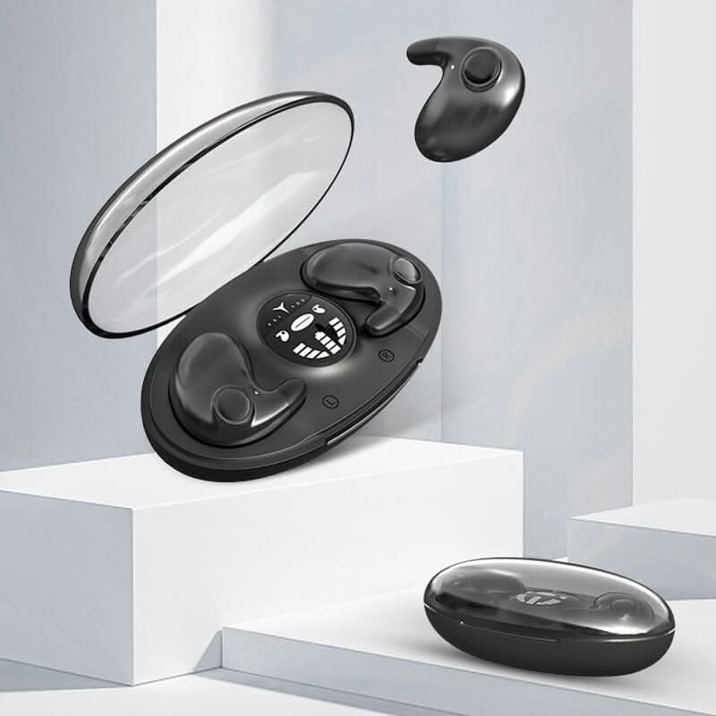 Sleep Earbuds Wireless Bluetooth Invisible In-Ear Headphones with Noise Canceling for Side Sleepers All Night Comfort Ultra Light Mini