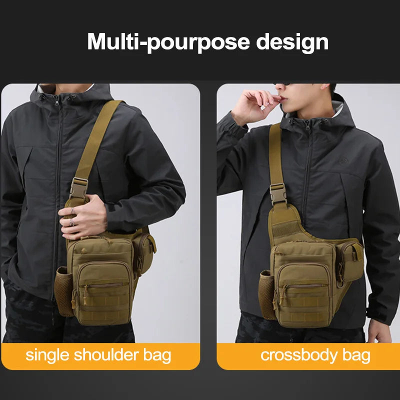 Listo para la aventura | Mochila de senderismo con múltiples bolsillos y diseño resistente al agua | Opciones de transporte versátiles para aventuras al aire libre