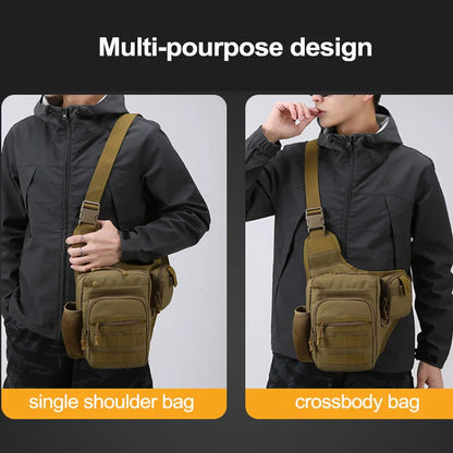 Listo para la aventura | Mochila de senderismo con múltiples bolsillos y diseño resistente al agua | Opciones de transporte versátiles para aventuras al aire libre