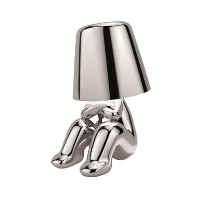 Lámpara de escritorio LED inalámbrica con regulador táctil: luz recargable para mesita de noche en dormitorios, 23 cm de alto, iluminación decorativa portátil de luz cálida con USB-C