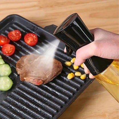 Sable Mist Oil Spray Bottle - Glass, Precision Mist for Cooking and Air Fryers
