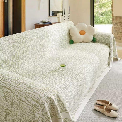 Sahara Sketch | Sofa Cover with Reversible Design & Breathable Microfiber | Lightweight Protection for Comfort and Style