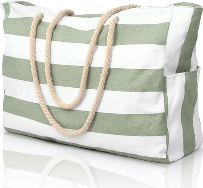 Large Waterproof Tote for Beach - Sandproof Pool and Travel Bag