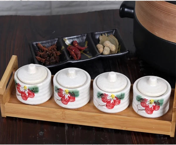 SPICELIVA – Elegant Retro Seasoning Jars for Kitchen Storage