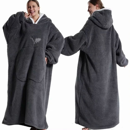HOODSNUG – Hooded Wearable Blanket for Cozy Comfort