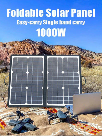 ProCharge | Foldable Solar Panel with MPPT & USB-C Charging | High Efficiency for Outdoor Power