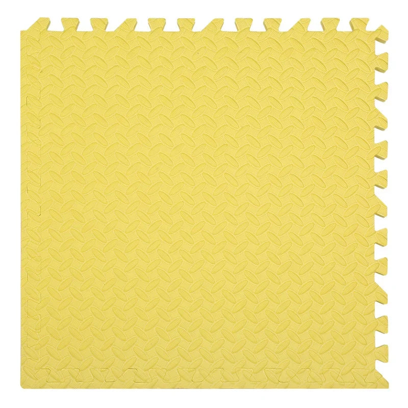 Interlocking Foam Floor Tiles 12x12 Inch Non-Slip Cushioned Baby Crawling Mat for Nursery Playroom Kids Activity Area Water-Resistant EVA Pu