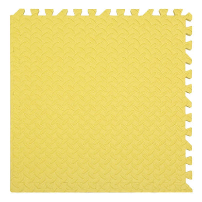 Interlocking Foam Floor Tiles 12x12 Inch Non-Slip Cushioned Baby Crawling Mat for Nursery Playroom Kids Activity Area Water-Resistant EVA Pu
