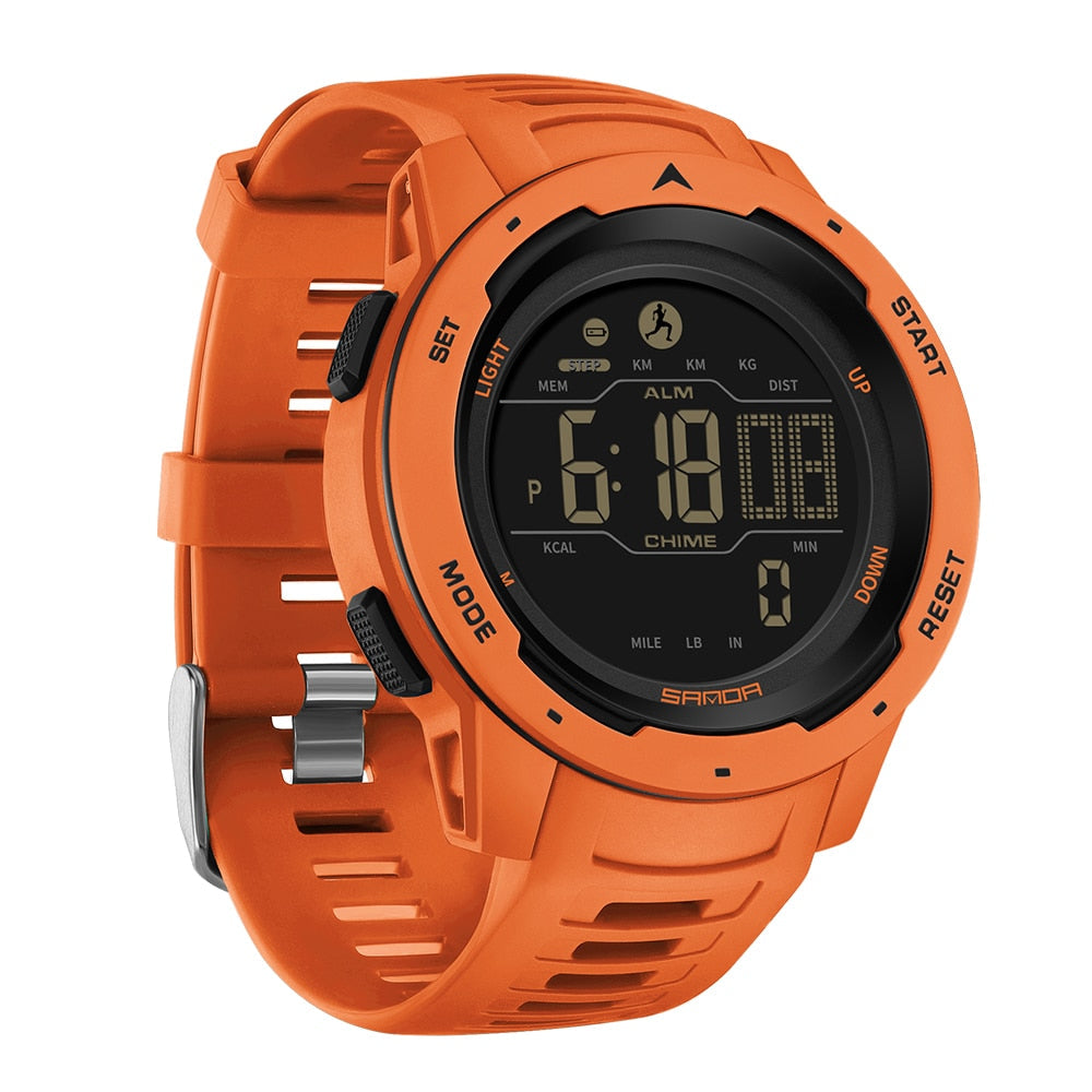 Step Tracking Sport Watch with Water Resistance for Running & Outdoor Activities