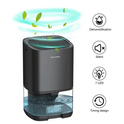 FRESHAURA – Deshumidificador con luz nocturna para espacios habitables confortables