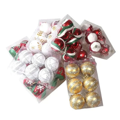 FLAKEORN – Christmas Table Baubles Set for Elegant Holiday Decor