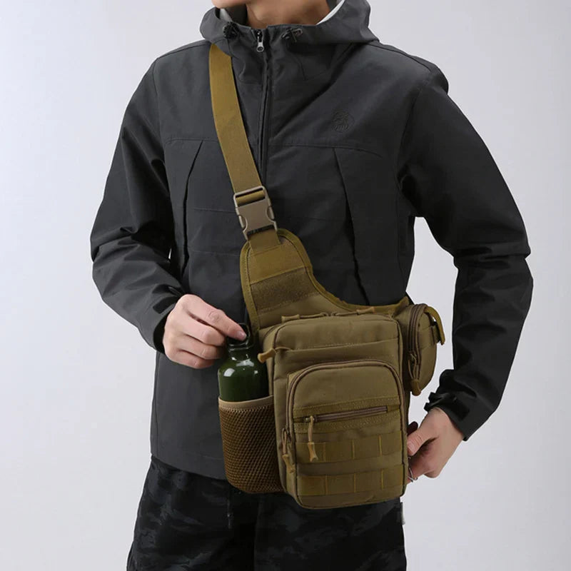 Listo para la aventura | Mochila de senderismo con múltiples bolsillos y diseño resistente al agua | Opciones de transporte versátiles para aventuras al aire libre