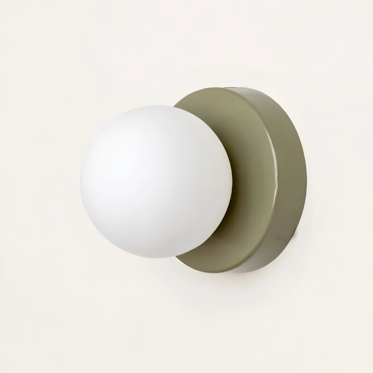 Glass Shade Wall Sconce Modern Nordic Style Light Fixture in White Black Green for Bedroom Living Room Hallway Home Lighting