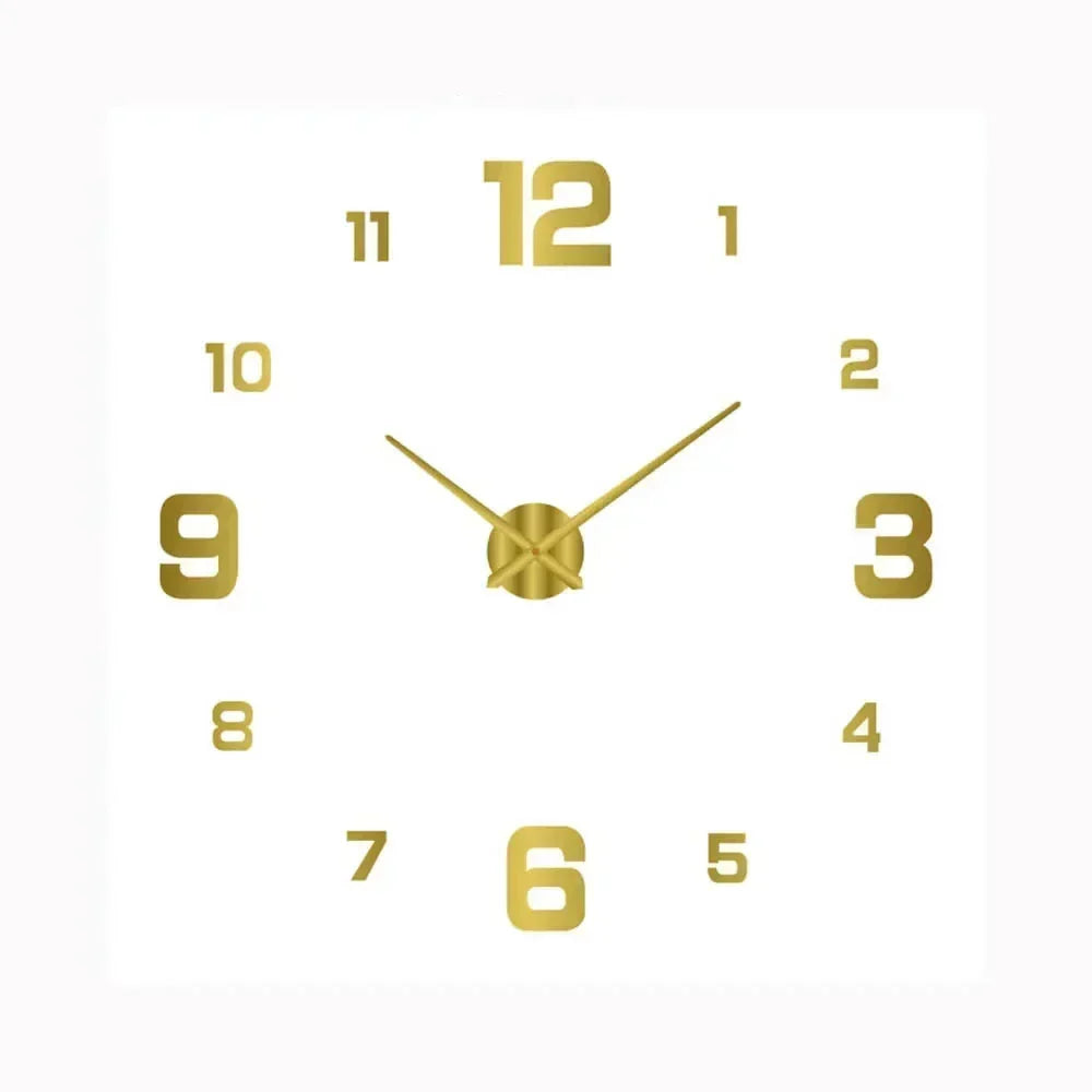 12-Inch Silent Wall Clock Non-Ticking Quartz Movement for Bedroom Office Living Room Modern Round Classic Home Decor Timepiece Battery