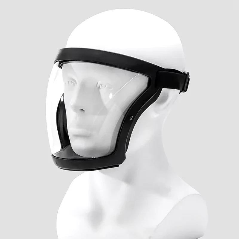 Protective Face Visor for Workshop Safety with Anti-Fog Lens, Lightweight Design for Woodworking, Metalworking, Yard Work & Home Projects