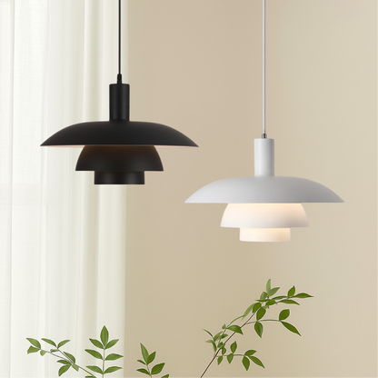 Lámpara colgante escandinava Ortekor | Lámpara LED regulable con diseño ecológico | Perfecta para islas de cocina e interiores modernos