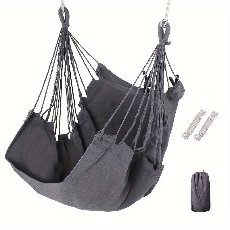 HAMMOCKLIVA – Silla colgante de ocio para relajación en interiores y exteriores