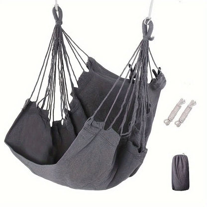 HAMMOCKLIVA – Silla colgante de ocio para relajación en interiores y exteriores