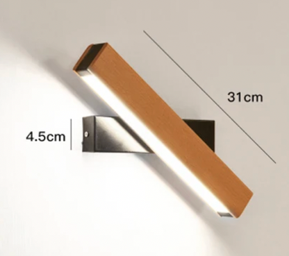 Adjustable LED Sconce Light with Swivel Head for Bedside Reading and Hallway Accent Lighting – Aluminum Mount Fixture in Black or White – Mo