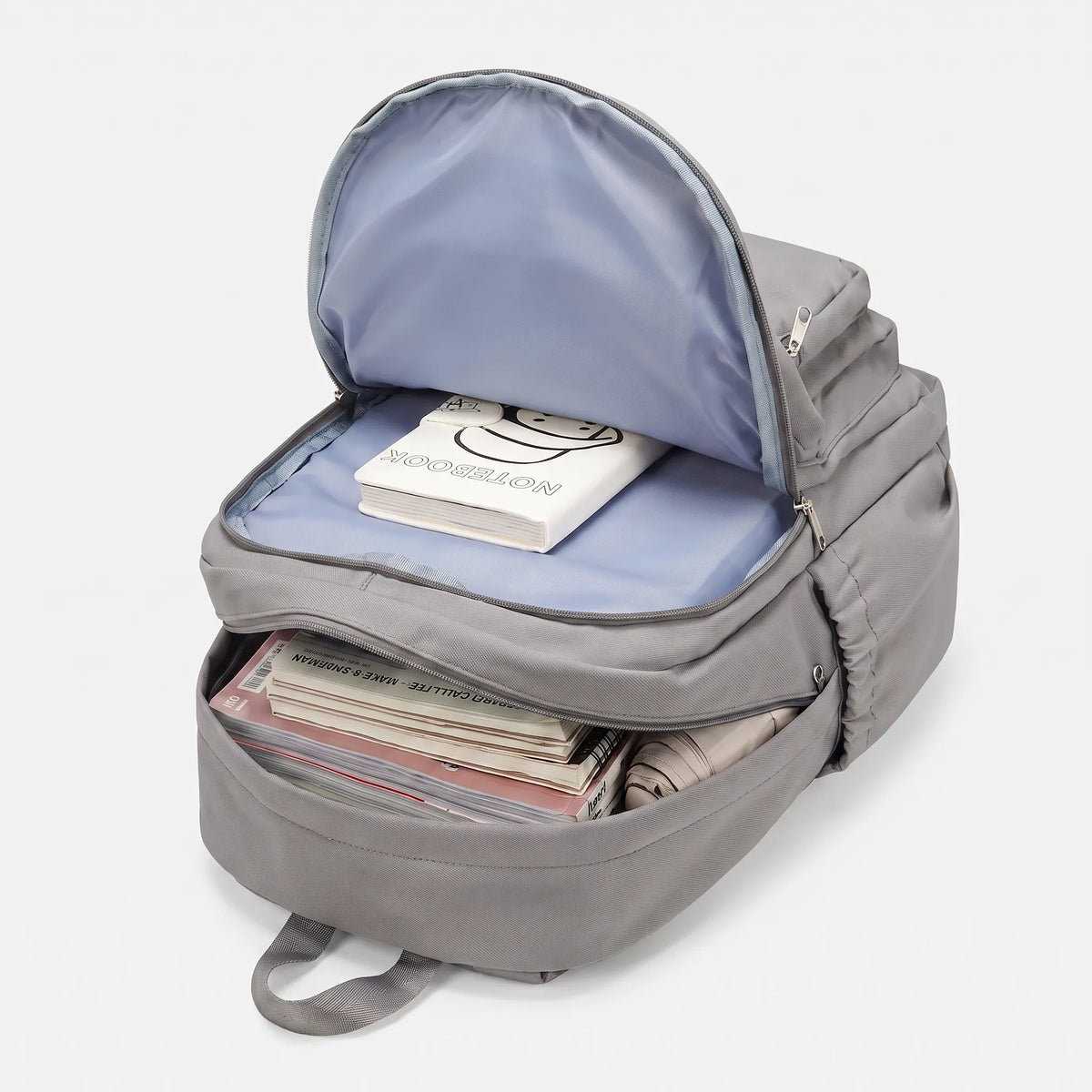 Large Student Backpack with Multiple Compartments – 29 Liter Capacity, Padded Laptop Sleeve, Water-Resistant Nylon for School, College &
