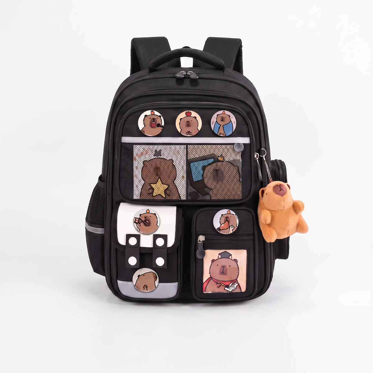 Kids School Backpack with Multi-Compartment Organization & Adjustable Straps for Elementary Students