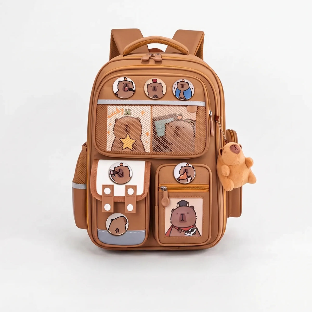 Kids School Backpack with Multi-Compartment Organization & Adjustable Straps for Elementary Students