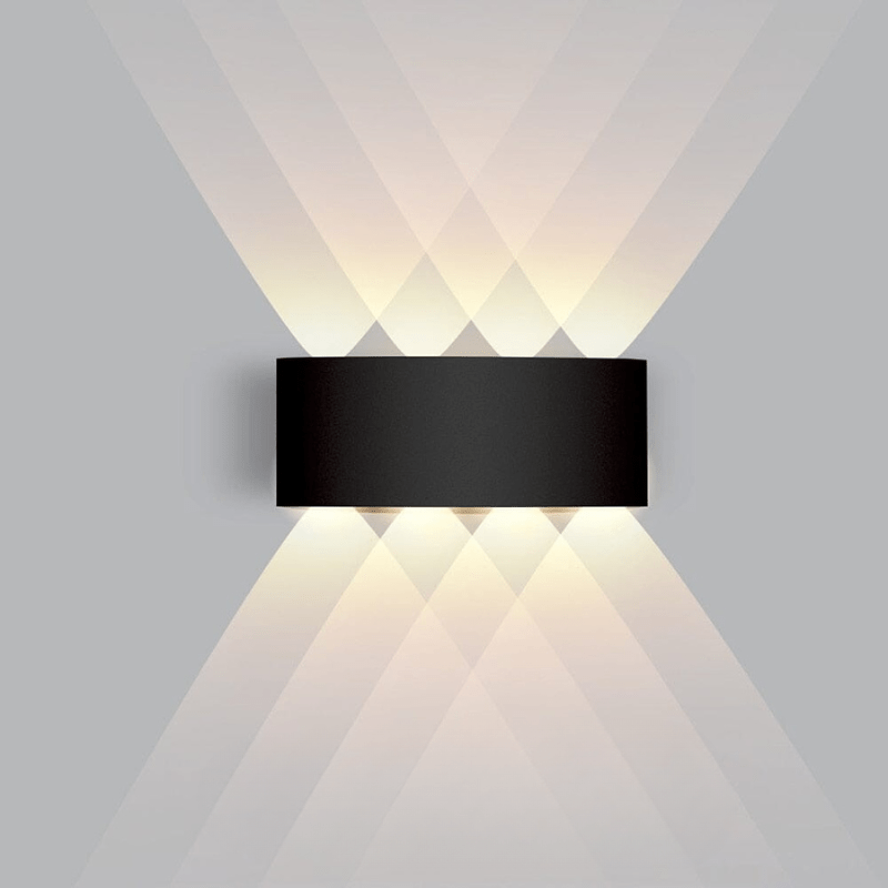 LED Exterior Sconce Weatherproof Aluminum 10 Inch for Porch Patio Entryway Wall Mount Energy Saving Fixture for Home Security Accent Lightin