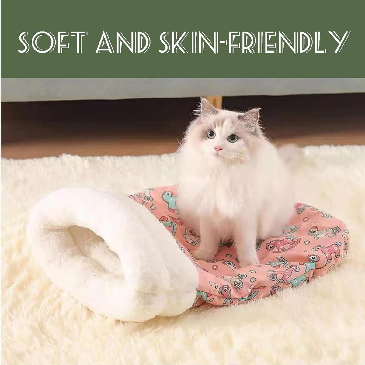 PurrLounge™ - Cat Sleeping Pouch Bag