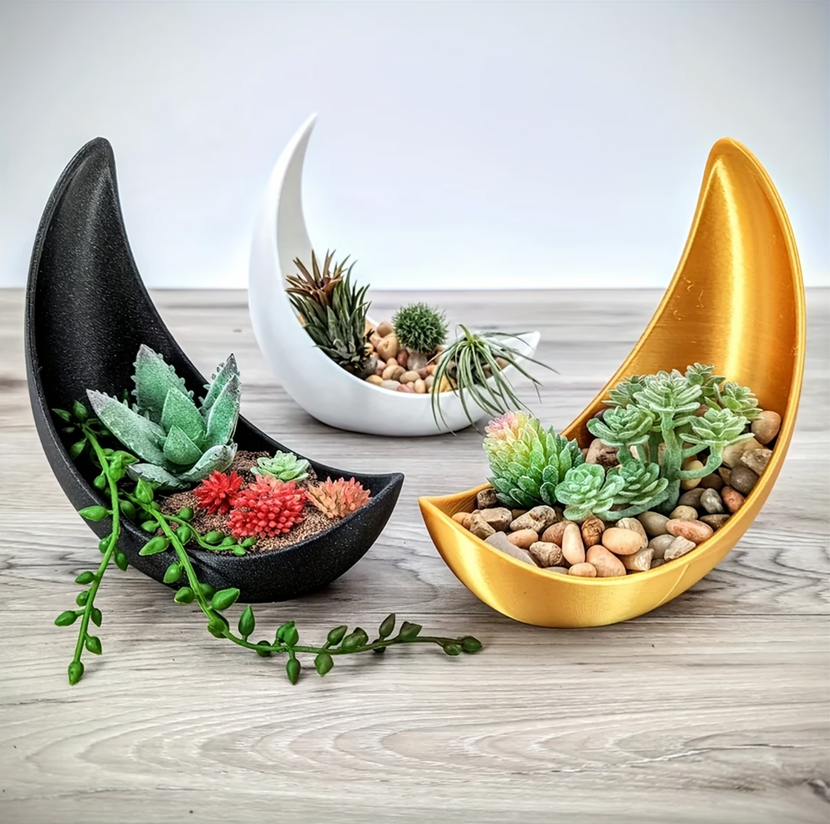 LunaBloom™ Crescent Moon Planter