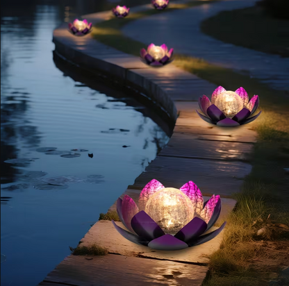 MoonBloom™ – Solar Lotus Light