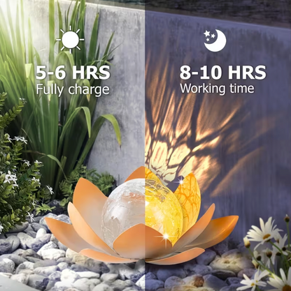 MoonBloom™ – Solar Lotus Light