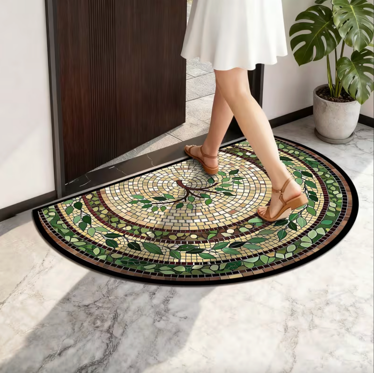 Verdantia™ – Mosaic Vine Doormat