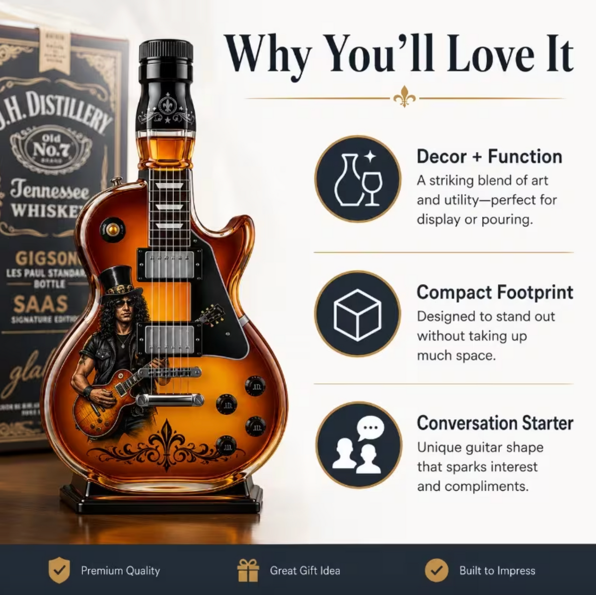 RockReserve™ – Guitar Decanter