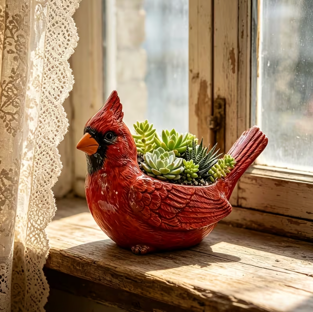 Redford™ – Cardinal Bird Planter