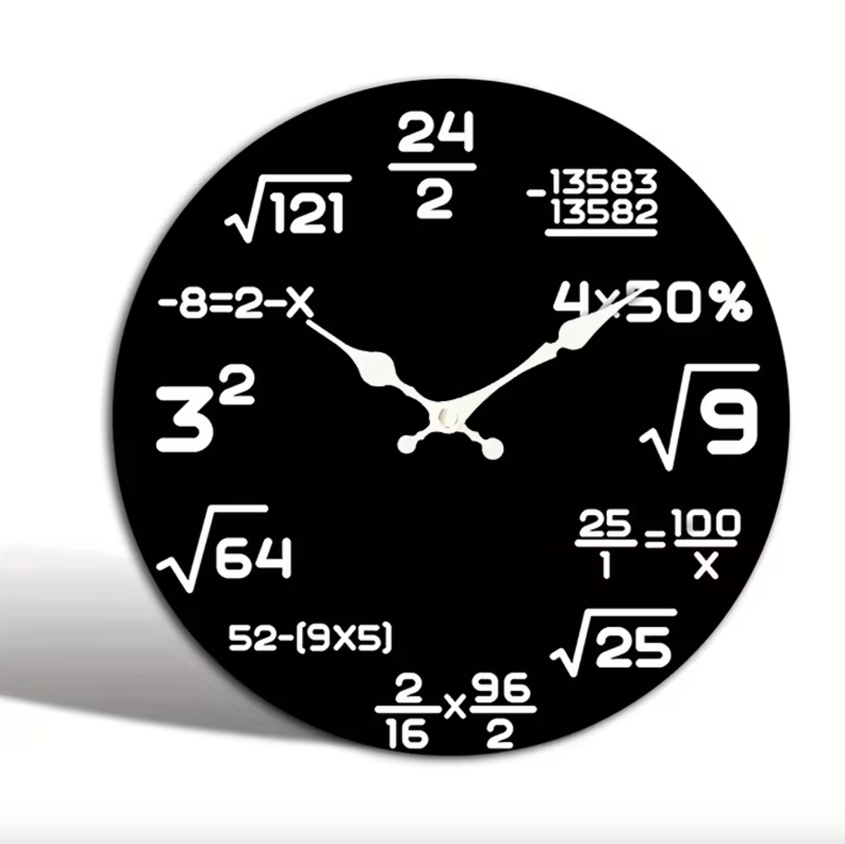 Math O’Clock™ – Equation Wall Clock