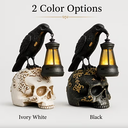 Gravewing™ – Raven Skull Lantern
