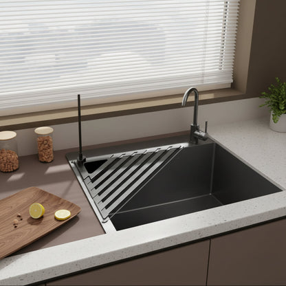 DRYFLOW – Escurridor plegable para fregadero