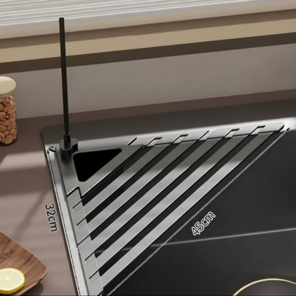 DRYFLOW – Escurridor plegable para fregadero