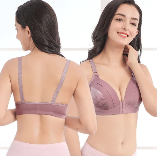 Zippered Wireless Sports Bra with Removable Pads – Full Coverage Support for A-D Cup – Moisture-Wicking Fabric for Yoga, Running &