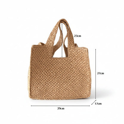 COASTWEAVE – Bolso de playa de rafia hecho a mano