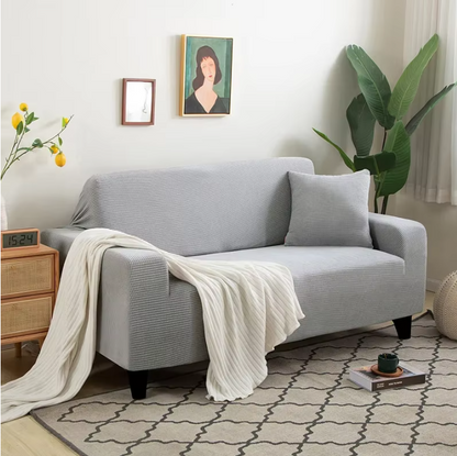 ROOMWRAP – Funda de sofá antideslizante para protección y un estilo acogedor en la sala de estar