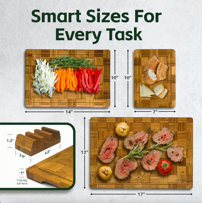 BambooPro™ Chef Board Trio