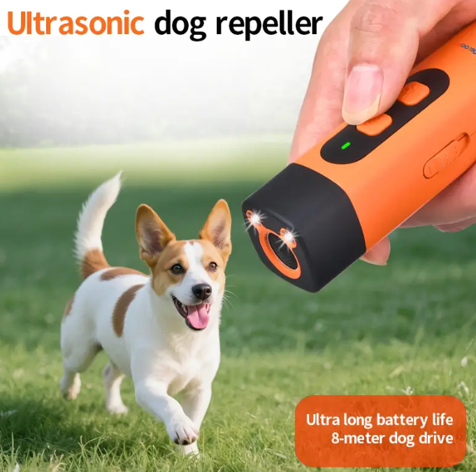 Ultrasonic Dog Training Device with 3 Modes for Barking Control and Behavior Correction