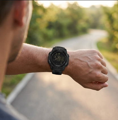 Step Tracking Sport Watch with Water Resistance for Running & Outdoor Activities