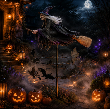 Moonspell™ – Enchanted Witch Wind Spinner