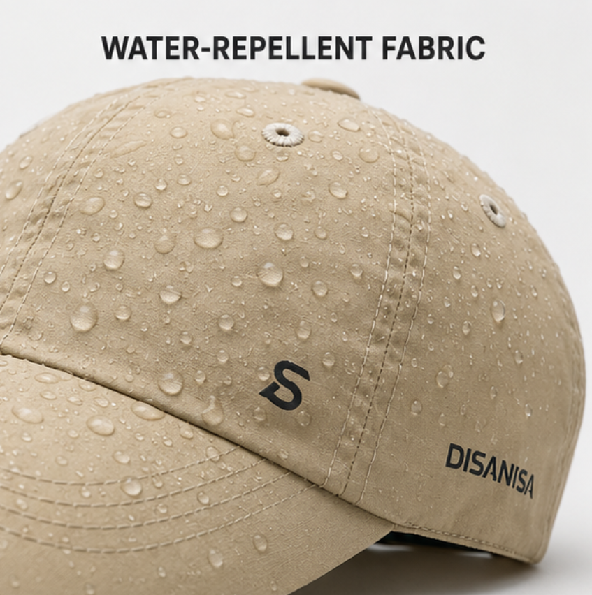 Men's Weatherproof Running Cap – Adjustable Lightweight Hat with Extended Brim for Jogging, Hiking & Outdoor Training