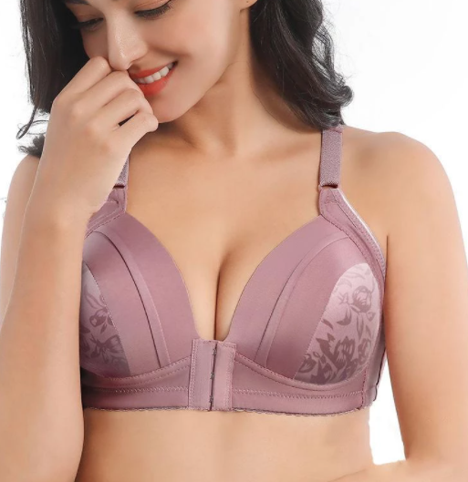 Zippered Wireless Sports Bra with Removable Pads – Full Coverage Support for A-D Cup – Moisture-Wicking Fabric for Yoga, Running &